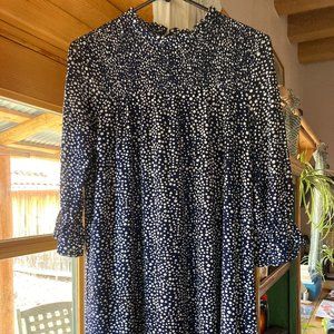 *SOLD Siren Lily Smocked Top Polka Dot Dress
